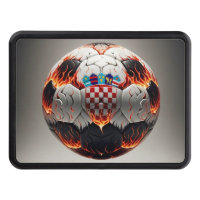 Fiery Croatian Soccer Ball