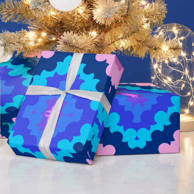 fiery diamond wrapping paper (Holidays)
