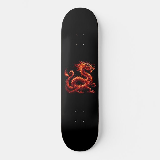 Fiery Dragon Skateboard (Front)