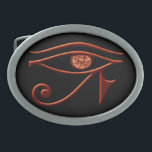 Fiery Eye Of Horus Belt Buckle<br><div class="desc">A cool belt buckle is one of the most versatile fashion items out there, and brings a little magic to any outfit new or old. Belts are an easy way to freshen up a dull look, and can be your special added touch that makes your style uniquely yours. Express yourself...</div>