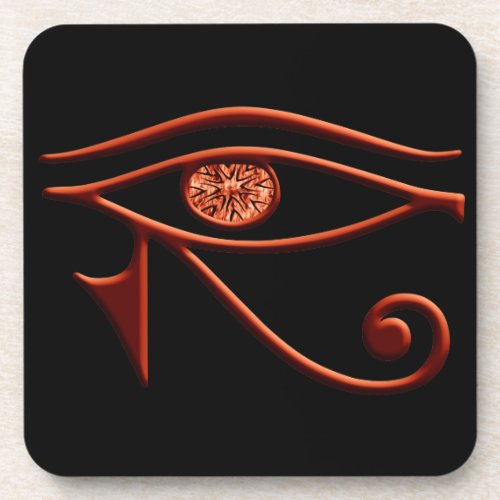 Fiery Eye Of Horus Coasters