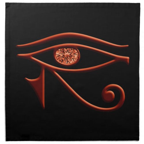 Fiery Eye Of Horus Napkins