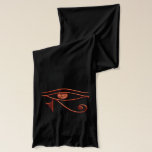 Fiery Eye Of Horus Scarf<br><div class="desc">A beautiful scarf is more than just something to keep you warm when the weather gets cold. It also complements your outfit. With a scarf, you can show off your style.</div>