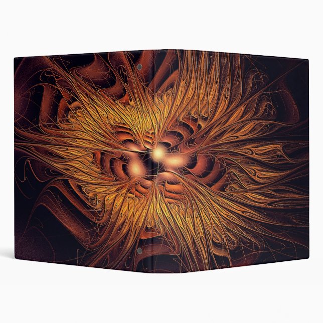 Fiery Filaments 3 Ring Binder (Background)