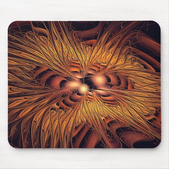 Fiery Filaments Mouse Pad (Front)