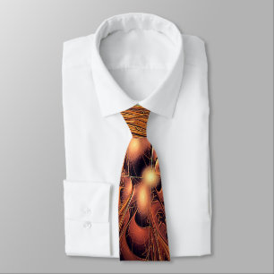 Fiery Filaments Neck Tie