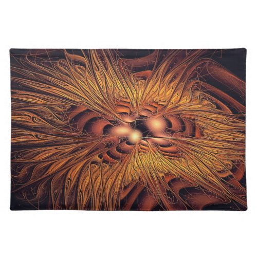 Fiery Filaments Placemat