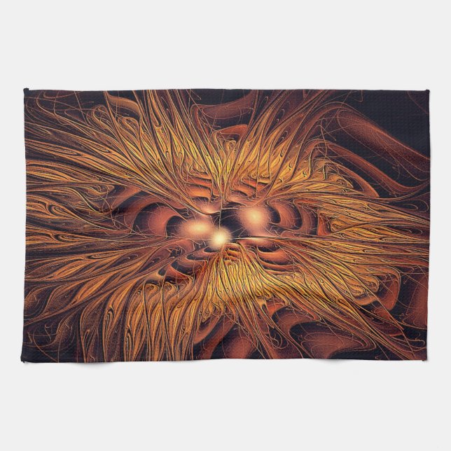 Fiery Filaments Towel (Horizontal)