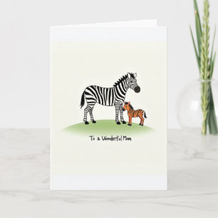Fiery Filly Mothers Day Card