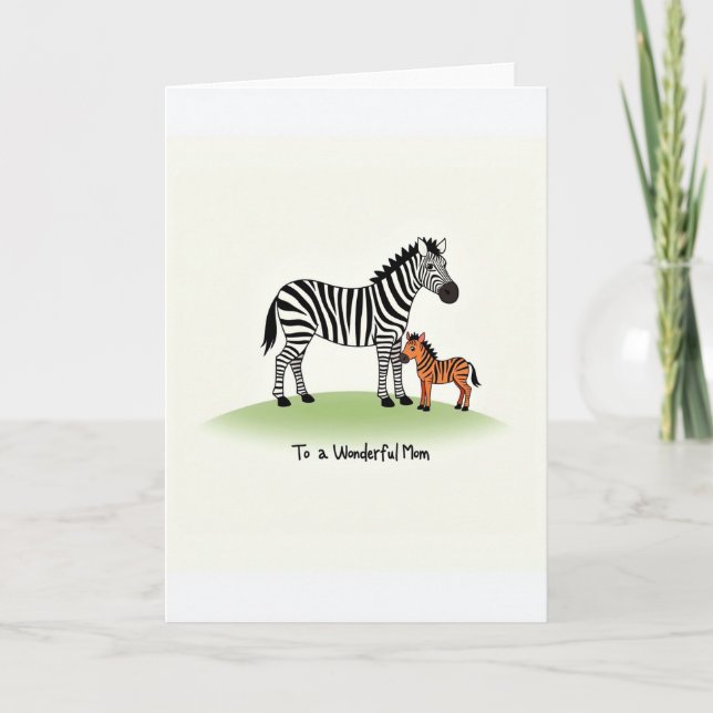 Fiery Filly Mothers Day Card (Front)