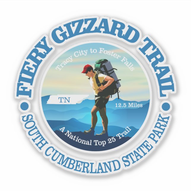 Fiery Gizzard (C) Sticker (Front)