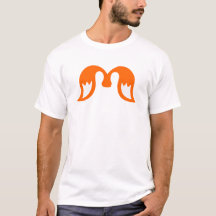 Fiery Gradient Wings M Letter