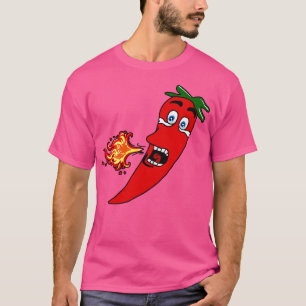 Fiery Hot Chili Pepper T-Shirt