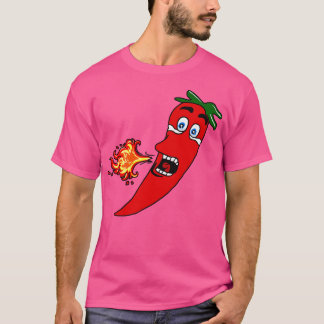 Fiery Hot Chili Pepper T-Shirt