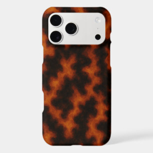 Fiery Lava Texture Abstract Pattern – Bold Seamles iPhone 17 Pro Max Case