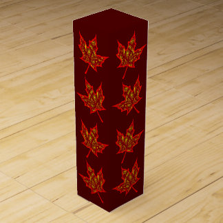 Fiery Leaf Wine Box