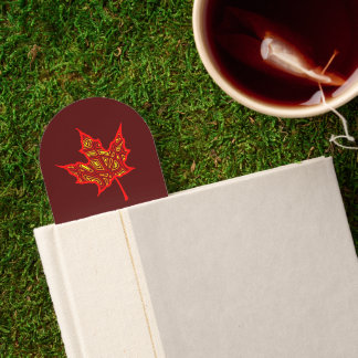 Fiery Leaves Bookmarks