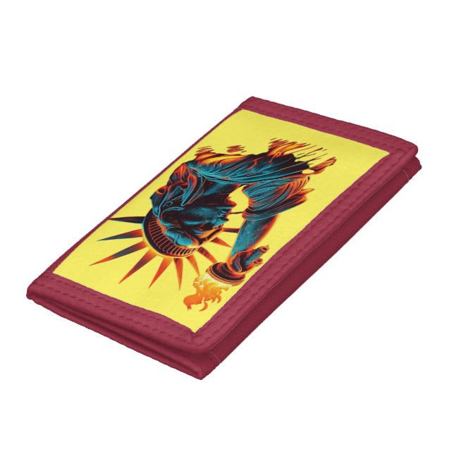 Fiery Liberty Trifold Wallet (Bottom)