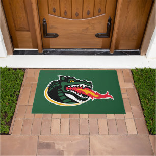 Fiery Mascot Emblem Doormat