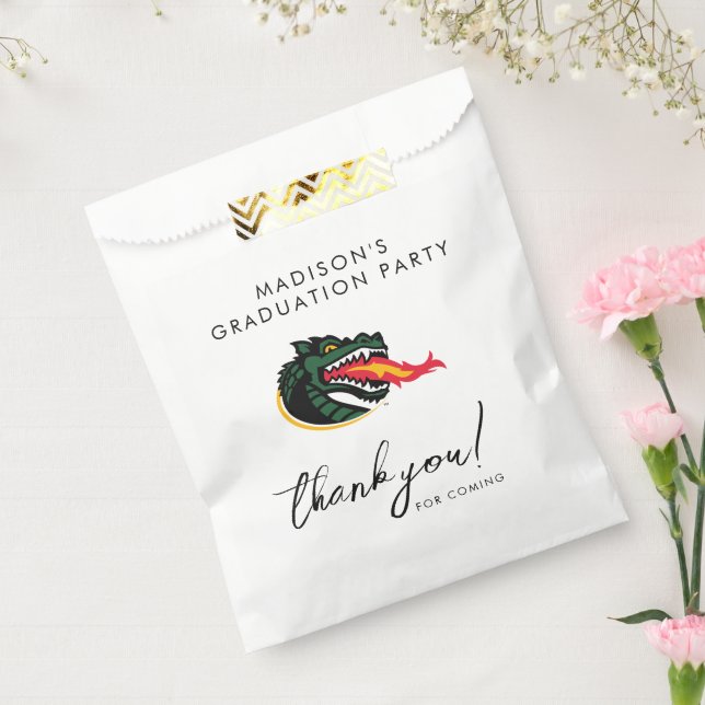 Fiery Mascot Emblem Favor Bag (Sealed)