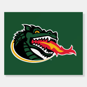 Fiery Mascot Emblem Foam Board