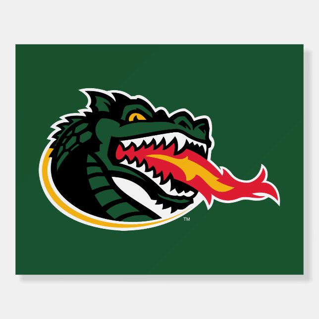 Fiery Mascot Emblem Foam Board (Front)