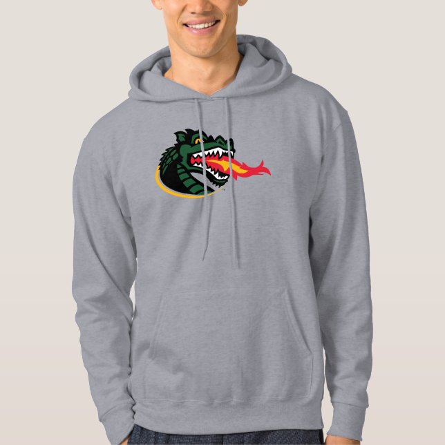 Fiery Mascot Emblem Hoodie (Front)