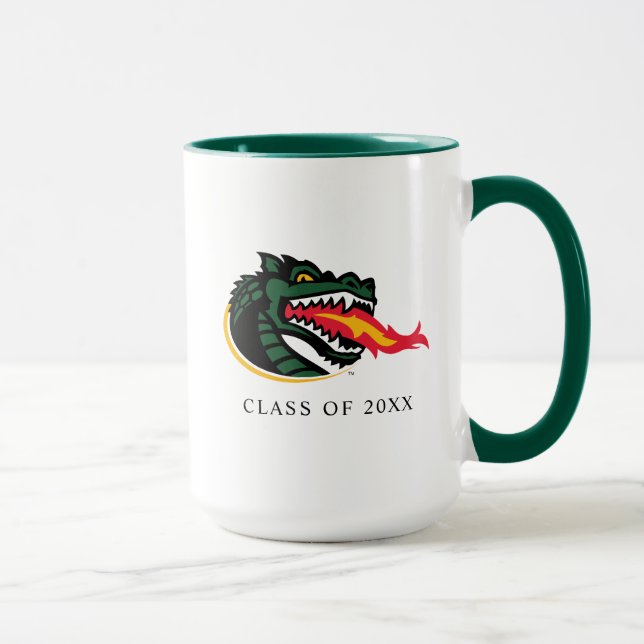 Fiery Mascot Emblem Mug (Right)