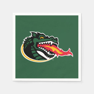 Fiery Mascot Emblem Napkins