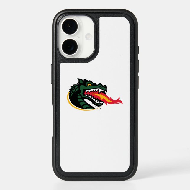 Fiery Mascot Emblem Otterbox iPhone Case (Back)