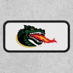 Fiery Mascot Emblem Patch