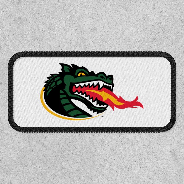 Fiery Mascot Emblem Patch (Front)