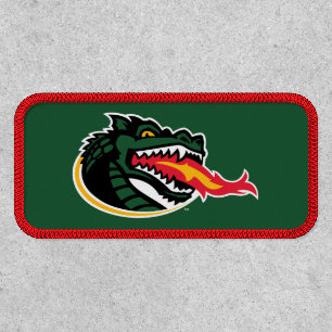 Fiery Mascot Emblem Patch