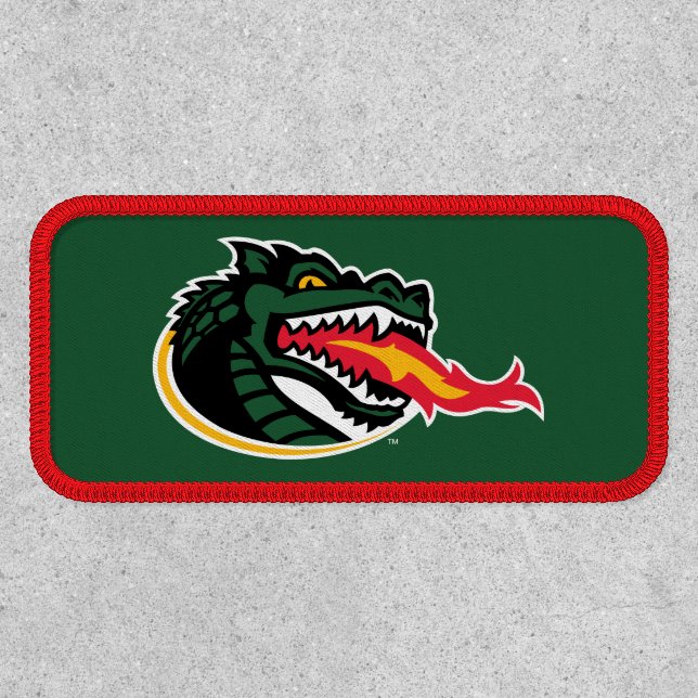 Fiery Mascot Emblem Patch (Front)