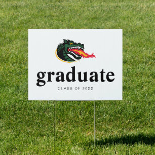 Fiery Mascot Emblem Sign