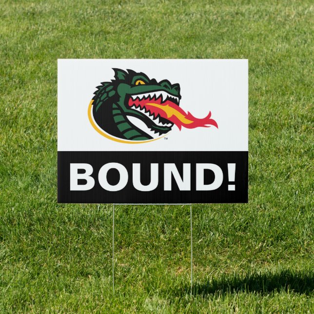 Fiery Mascot Emblem Sign (Insitu)