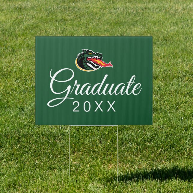 Fiery Mascot Emblem Sign (Insitu)