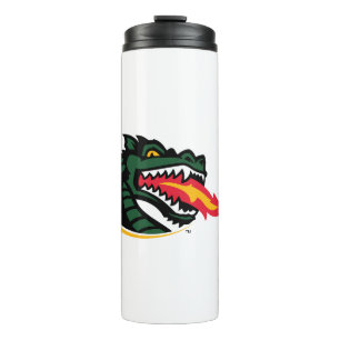 Fiery Mascot Emblem Thermal Tumbler