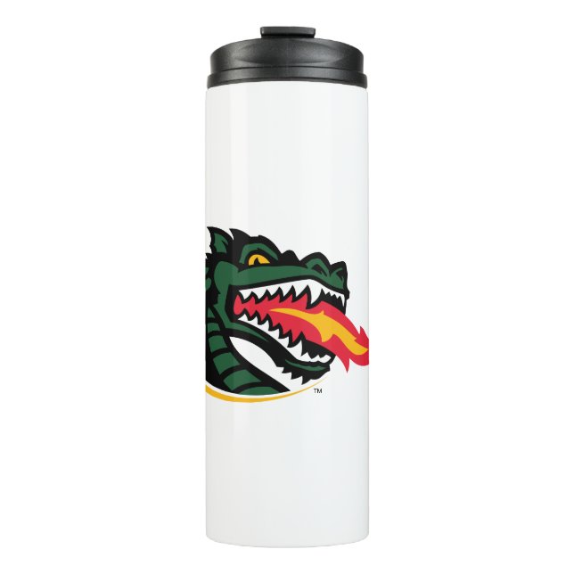 Fiery Mascot Emblem Thermal Tumbler (Front)