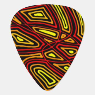 Fiery Night Guitar Pick