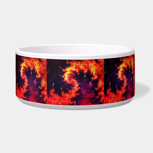 Fiery Pet Bowl (Front)