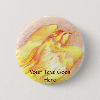 Fiery Phoenix Button