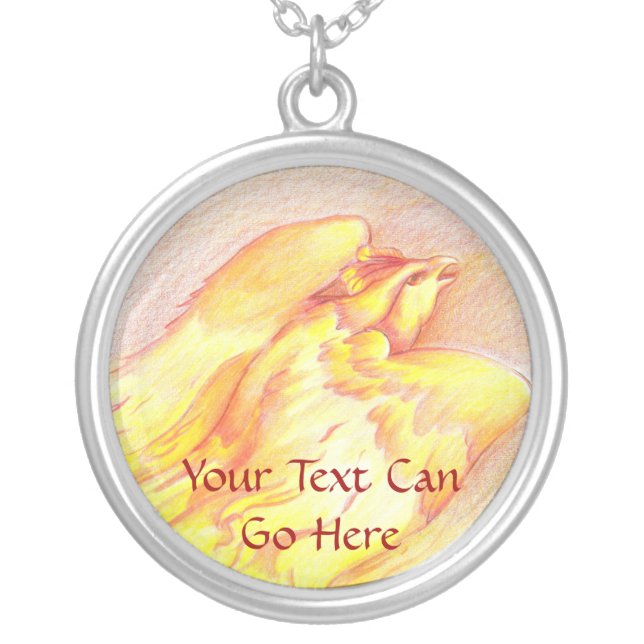 Fiery Phoenix Necklace (Front)
