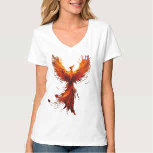 Fiery Phoenix, rise from the ashes T-Shirt