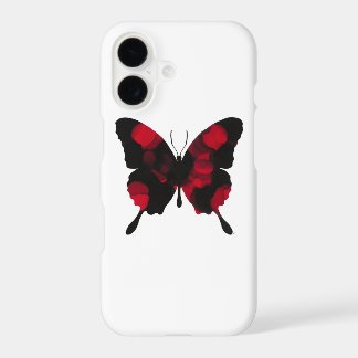 Fiery Red Butterfly iPhone 17 Case