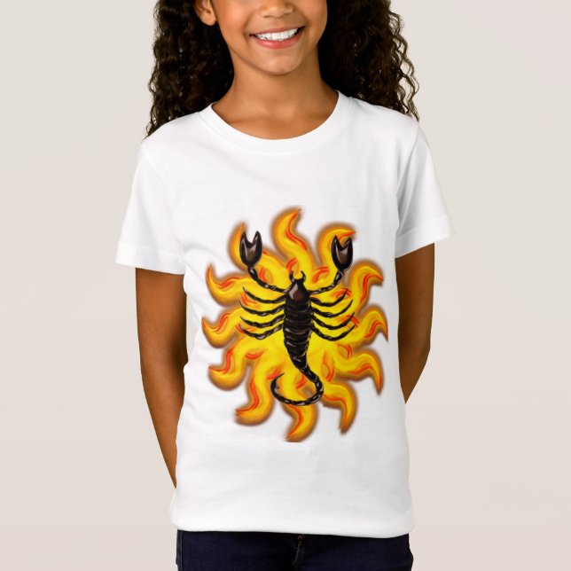 Fiery Scorpio T-Shirt (Front)