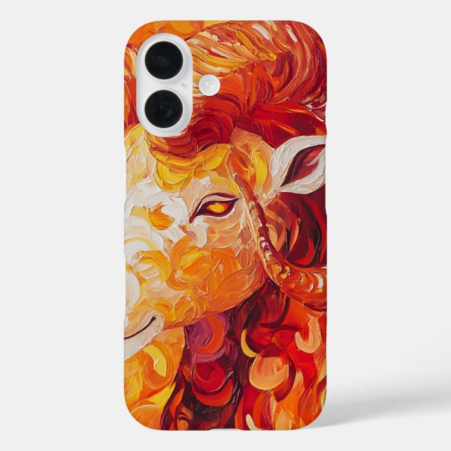 Fiery Solar Capricorn Spirit Case-Mate iPhone Case (Back)