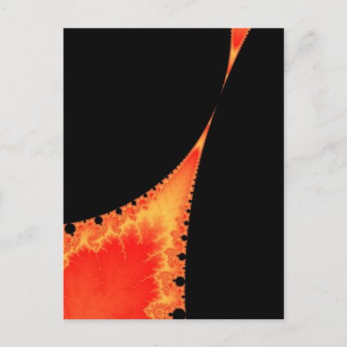 Fiery Stalagmite Postcard