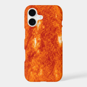 Fiery Star Burning Surface Outer Space Theme iPhone 17 Case