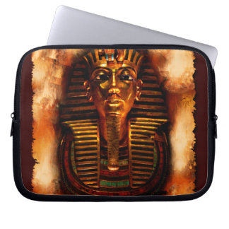 Fiery Wadjet Eye of Horus Papyrus Laptop Sleeve